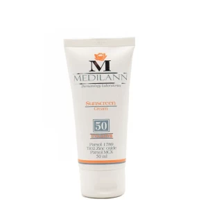 کرم ضد آفتاب SPF 50 بژ روشن مدیلن 50 میلی لیتر